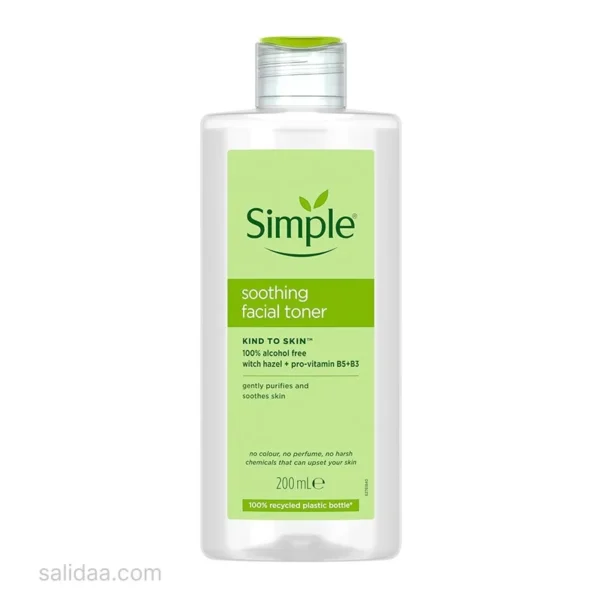 تونر آبرسان سیمپل simple مدل تسکین دهنده soothing