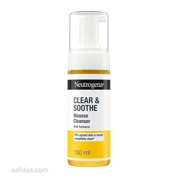 فوم شستشو زردچوبه نوتروژینا Neutrogena