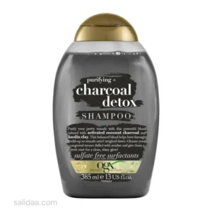 شامپو زغال charcoal detox بدون سولفات او جی ایکس OGX