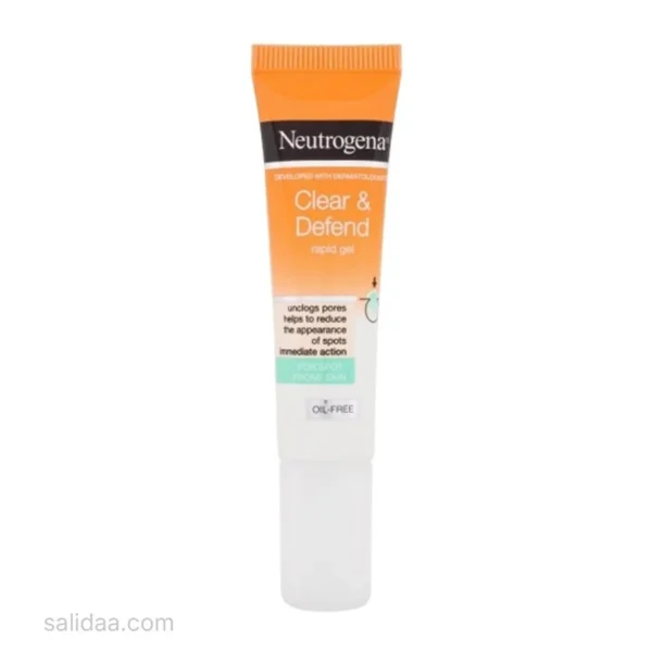 ژل ضد جوش و لک فوری نوتروژینا Neutrogena مدل Clear & Defend