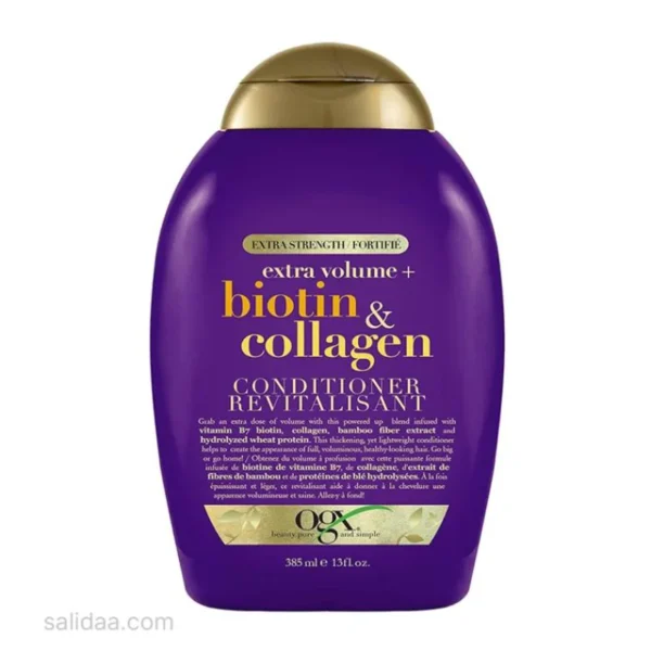 شامپو بیوتین کلاژن biotin & collagen بدون سولفات او جی ایکس OGX