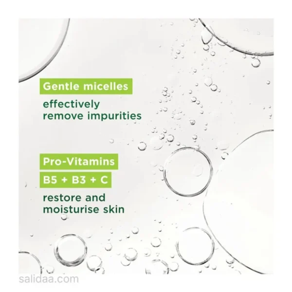 ترکیبات میسلار واتر kind to skin سیمپل Simple