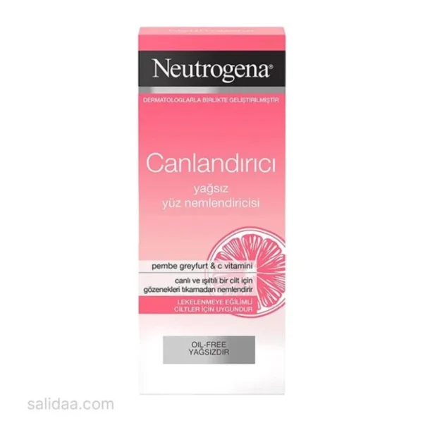 جعبه کرم مرطوب کننده گریپ فروت نوتروژینا Neutrogena