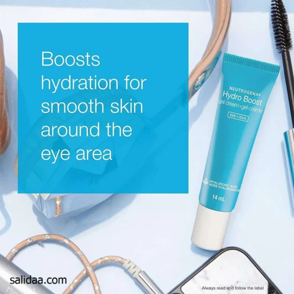 ویژگی های ژل کرم دور چشم هیدرو بوست Hydro Boost نوتروژینا Neutrogena