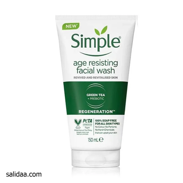 ژل شستشوی ضد پیری سیمپل مدل (Age Resisting)