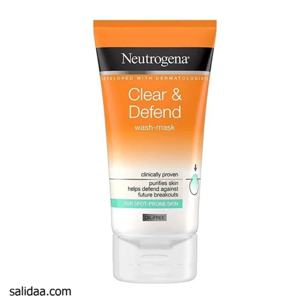 کرم مرطوب کننده ضد جوش نوتروژینا Neutrogena مدل Clear & Defend